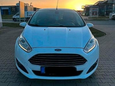 Gebraucht Ford Fiesta Titanium 101 PS (74 kW) 2014 Weiß Kleinwagen