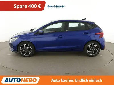Gebraucht Hyundai i20 Intro Edition 101 PS (74 kW) 2020 Blau Kleinwagen