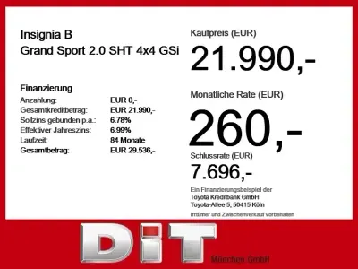 Gebraucht Opel Insignia Sport 230 PS (169 kW) 2022 Rot