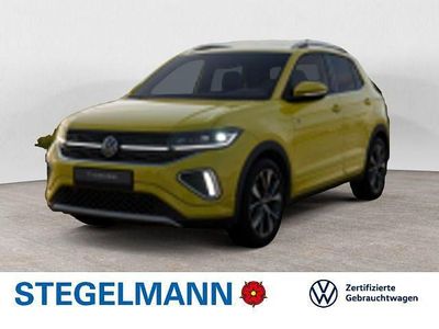 Gelb Gebraucht 2024 VW T-Cross R-line SUV | 25.998 € (Fairer Preis)