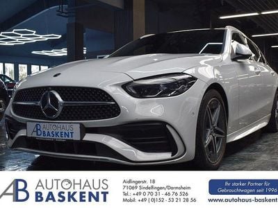 Gebraucht Mercedes C200 AMG line 163 PS (119 kW) 2023 Weiß Limousine