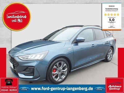 Blau Gebraucht 2023 Ford Focus ST-Line X Limousine | 21.950 € (Fairer Preis)