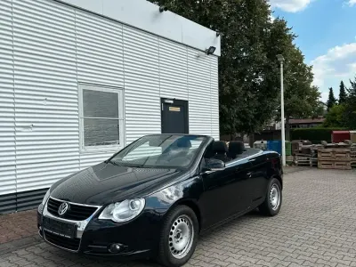 Gebraucht VW Eos 122 PS (89 kW) 2007 Schwarz Cabrio