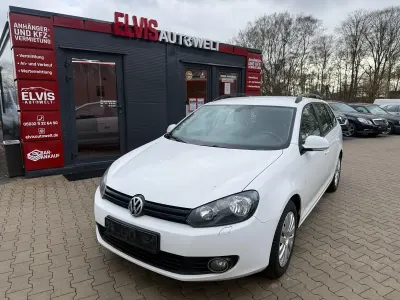 Gebraucht VW Golf VII Trendline 105 PS (77 kW) 2013 Weiß Kombi