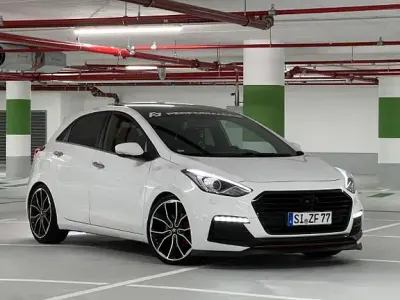 Gebraucht Hyundai i30 Turbo 186 PS (136 kW) 2016 Weiß Limousine