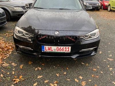 Schwarz Gebraucht 2014 BMW 328 Luxury Line Limousine | 9.350 € (Superpreis)