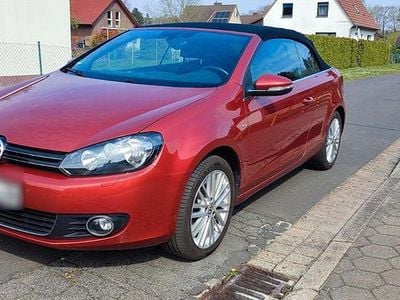 Brugt VW Golf Cabriolet Cup 160 HK (117 kW) 2014 Orange Cabriolet