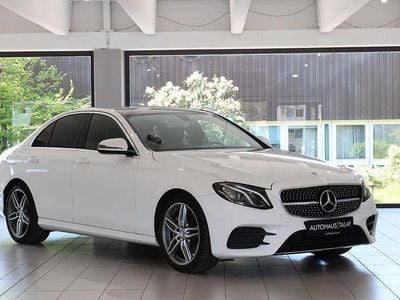 Brugt Mercedes E200 AMG line 184 HK (135 kW) 2016 Hvid Sedan