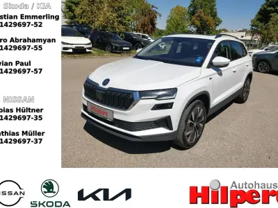 Gebraucht Skoda Karoq Selection 150 PS (110 kW) 2024 Weiß SUV
