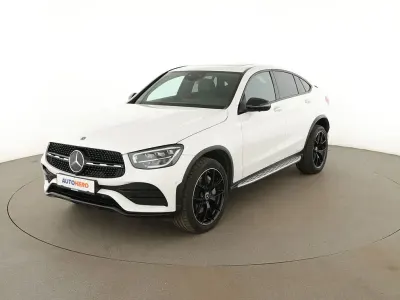 Gebraucht Mercedes GLC300e AMG line 2021 Weiß Coupé