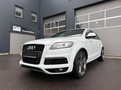 Second-hand Audi Q7 S-Line 245 CP (180 kW) 2014 Alb SUV