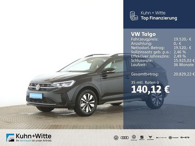 Gebraucht VW Taigo Goal 95 PS (69 kW) 2025 Schwarz SUV