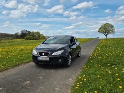 Gebraucht Seat Ibiza SC Style 105 PS (77 kW) 2011 Schwarz Kleinwagen