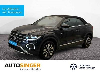 Gebraucht VW T-Roc Cabriolet Goal 150 PS (110 kW) 2025 Deep black perleffekt Cabrio