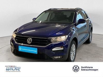 Gebraucht VW T-Roc Basis 116 PS (85 kW) 2019 Blau SUV