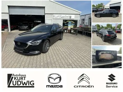 Gebraucht Mazda 6 Exclusive 165 PS (121 kW) 2022 Jet black Kombi