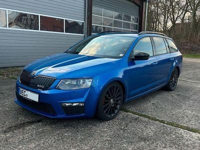 Gebraucht Skoda Octavia RS 220 PS (161 kW) 2015 Blau Kleinwagen