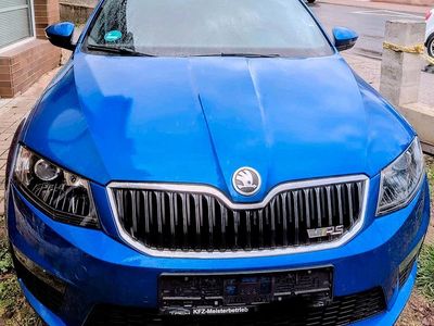 Gebraucht Skoda Octavia RS 220 PS (161 kW) 2016 Blau Kleinwagen