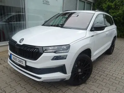 Używany Skoda Karoq SportLine 190 KM (139 kW) 2023 Biały SUV