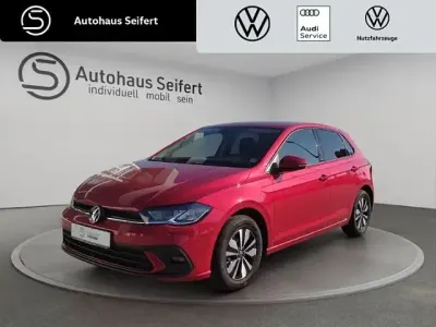 Gebraucht VW Polo Move 95 PS (69 kW) 2023 Kings red metallic (metallic) Kleinwagen