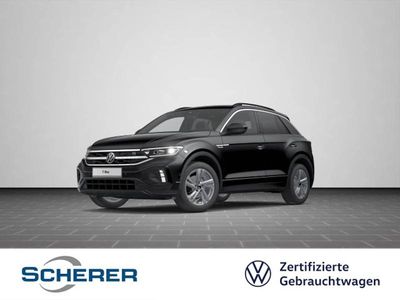 Gebraucht VW T-Roc R-line 110 PS (80 kW) 2023 Deep black perleffekt (metallic) SUV
