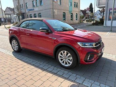Gebraucht VW T-Roc Cabriolet R-line 150 PS (110 kW) 2025 Rot Cabrio