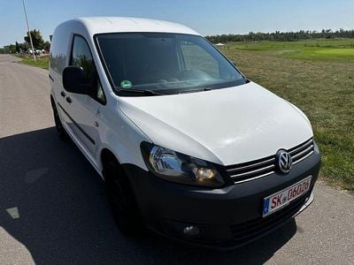 Gebraucht VW Caddy 75 PS (55 kW) 2014 Weiß Van / Kleinbus