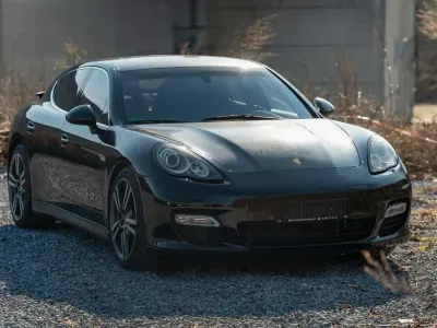 Occasion Porsche Panamera Turbo 500 PK (367 kW) 2010 Zwart Sedan