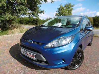 Gebraucht Ford Fiesta Trend 60 PS (44 kW) 2009 Blau Kleinwagen