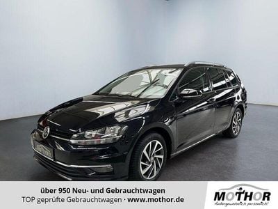 Usata VW Golf VII Sound 110 CV (80 kW) 2018 Nero Station wagon