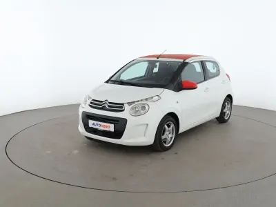 Gebraucht Citroën C1 Feel 2015 Weiß Kleinwagen