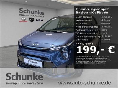 Eu3) smoke blue (blau Neu 2025 Kia Picanto Vision Kleinwagen | 19.890 € (Fairer Preis)