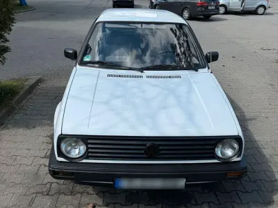 Gebraucht VW Golf II 67 PS (49 kW) 1989 Weiß Kleinwagen