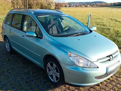 Gebraucht Peugeot 307 109 PS (80 kW) 2003 Grün Limousine