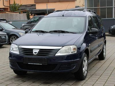 Gebraucht Dacia Logan MCV 84 PS (61 kW) 2012 Blau Kombi