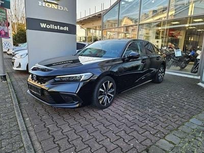 Gebraucht Honda Civic Elegance 184 PS (135 kW) 2022 Crystal black pearl Limousine