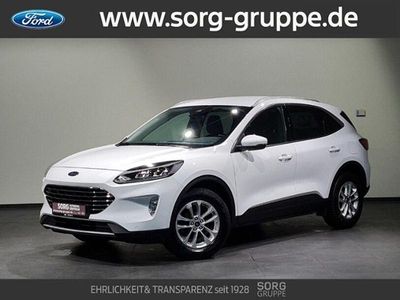 Gebraucht Ford Kuga Titanium 150 PS (110 kW) 2021 Weiß, frozen white SUV