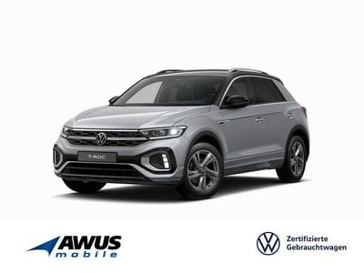 Gebraucht VW T-Roc R-line 116 PS (85 kW) 2025 Silber / pyrit silber (metallic) SUV