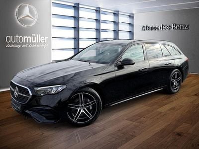 Gebraucht Mercedes E220 AMG 197 PS (144 kW) 2024 Schwarz Limousine