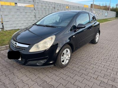 Gebraucht Opel Corsa Edition 80 PS (58 kW) 2007 Schwarz Limousine