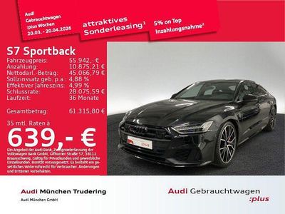 Gebraucht Audi S7 Sportback Sport 344 PS (253 kW) 2022 Schwarz Kleinwagen
