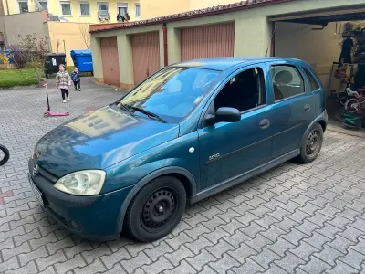 Gebraucht Opel Corsa 75 PS (55 kW) 2002 Grün Kleinwagen
