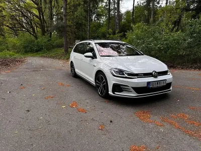 Gebraucht VW Golf VII GTD 184 PS (135 kW) 2017 Weiß Kombi