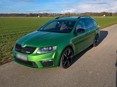 Gebraucht Skoda Octavia RS 220 PS (161 kW) 2015 Grün Kleinwagen