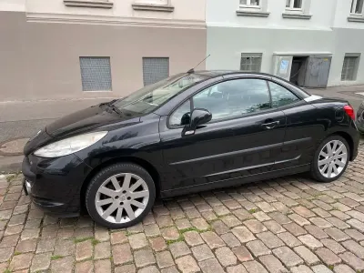 Gebraucht Peugeot 207 CC Sport 150 PS (110 kW) 2007 Schwarz Cabrio