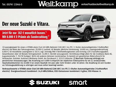 Neu Suzuki Vitara Club 105 kW (144 PS) 2026 SUV