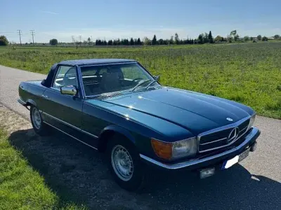 Gebraucht Mercedes SL450 218 PS (160 kW) 1978 Blau Cabrio