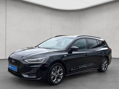 Schwarz Gebraucht 2024 Ford Focus ST-Line X Kombi | 22.880 € (Superpreis)