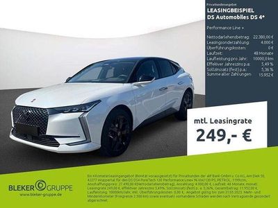Lack weiss perlglänzend/typ au Gebraucht 2023 DS Automobiles DS4 Performance Line Plus Limousine | 21.880 € (Fairer Preis)