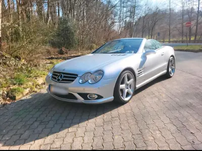 Gebraucht Mercedes SL55 AMG AMG 517 PS (380 kW) 2006 Silber Cabrio